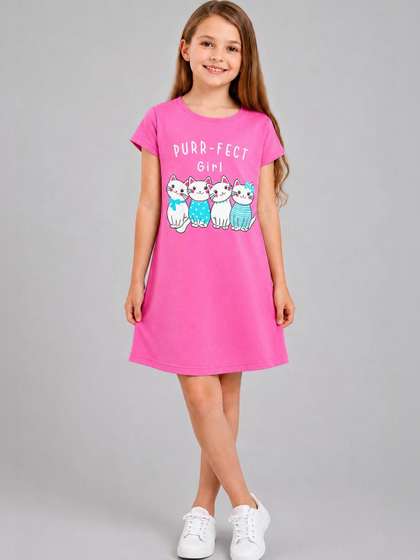 Todd N Teen Girls
                    Printed Nightdress