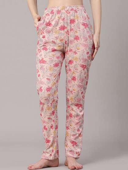 LIMEROAD Printed Cotton Lounge Pants