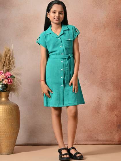 CHARMGAL Shirt Dress