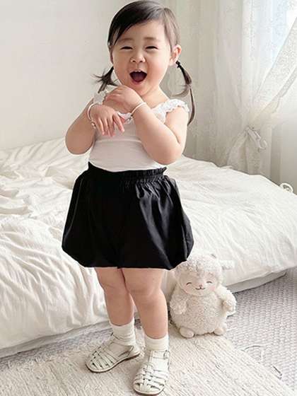 LULU & SKY Girls
                      High-Rise Shorts