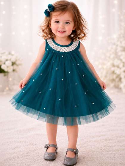 TotzTouch Net A-Line
                    Dress