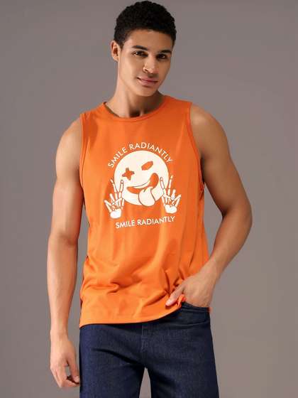 CHKOKKO Regular Fit Cotton Tank Top
