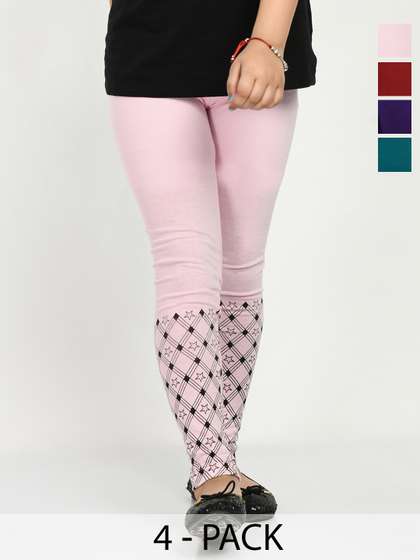 MTI FASHIONS Girls Multi
                    Cotton Leggings