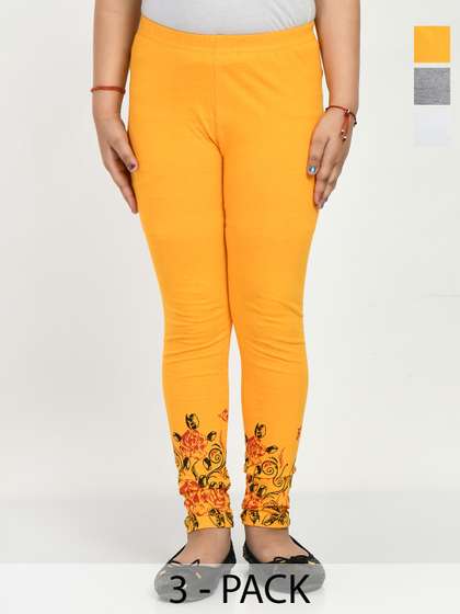 MTI FASHIONS Girls Multi
                    Cotton Leggings
