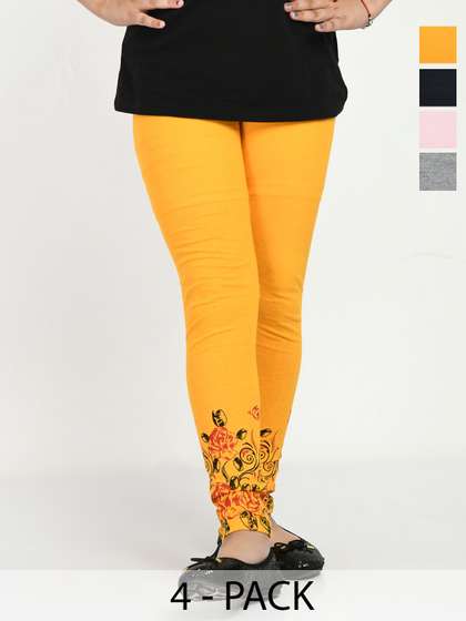 MTI FASHIONS Girls Multi
                    Cotton Leggings