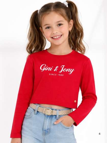 Gini and Jony Girls
                    Cotton Tops