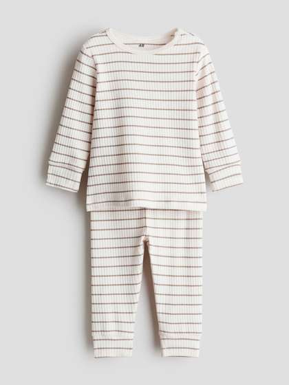 H&M Ribbed Cotton
                    Set