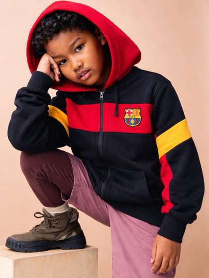 Gini and Jony Boys
                    Colourblocked Knitted Jacket
