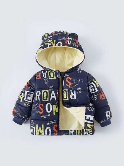 Tricycle Clothing Unisex
                    Kids Typography Lightweight Puffer Jacket