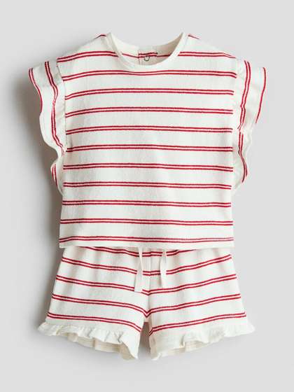 H&M 2-Piece
                      Patterned Cotton Set