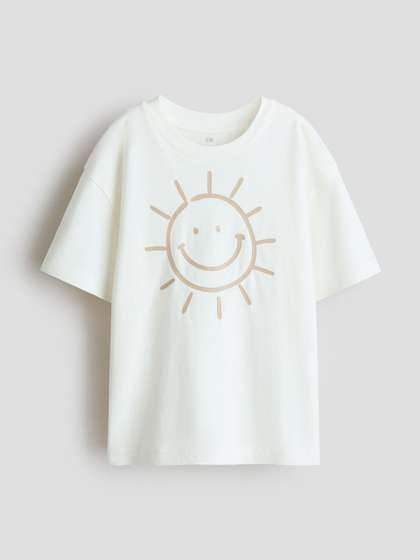 H&M Print-motif
                    Cotton T-shirt