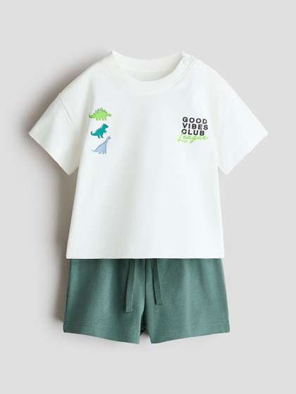 H&M 2-piece cotton
                    set