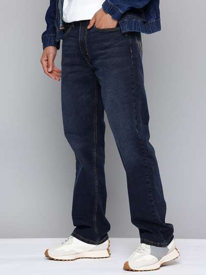 Levis Men Relaxed Fit Mid-Rise Jeans