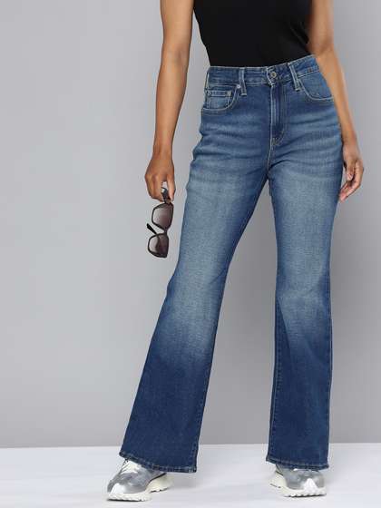 Levis Women 726
                        Flared High-Rise Stretchable Jeans