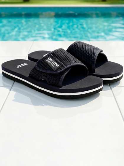 DOCTOR EXTRA SOFT Men
                    Orthopedic Printed Sliders