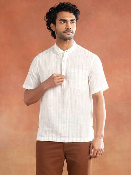 Fabindia Men Striped
                        Kurta