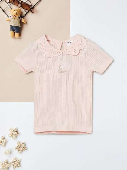 max Kids Peter Pan
                    Collar Cotton Top