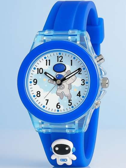 Blutech Unisex Kids Dial
                    & Stainless Steel Straps Watch
                    SpaceCartoonWatch