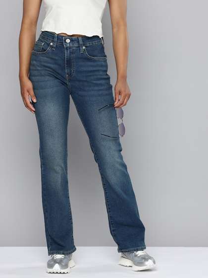 Levis Women 725
                        Flared Fit High-Rise Jeans