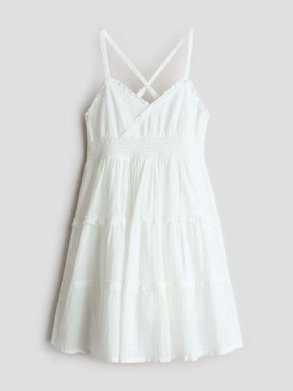 H&M Tiered Cotton
                    Dress