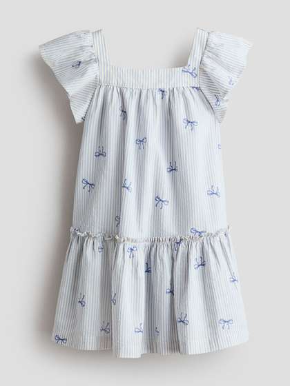 H&M Girls Flared
                    Pure Cotton Dress