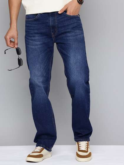 Levis Men 505 Straight Fit Jeans