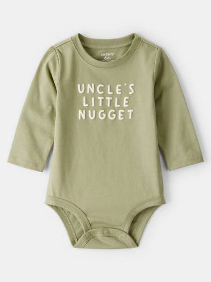 Carter's Infants Boys
                    Printed Cotton Round Neck Bodysuit