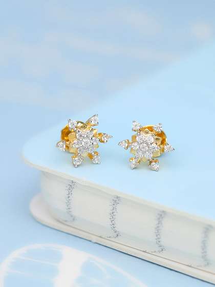 Malabar Gold &
                        Diamonds 18 KT Gold Earrings - 0.89 g