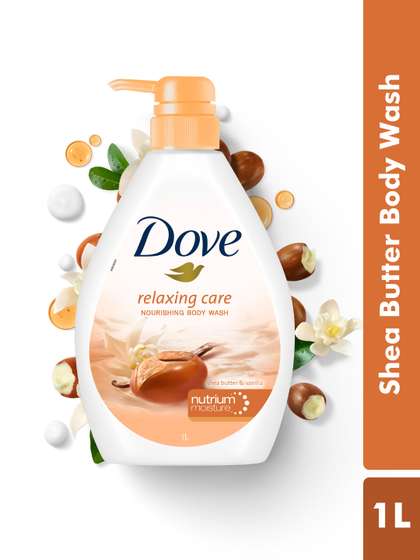 Dove Relaxing Care
                        Nourishing Body Wash with Shea Butter &
                        Vanilla - 1L