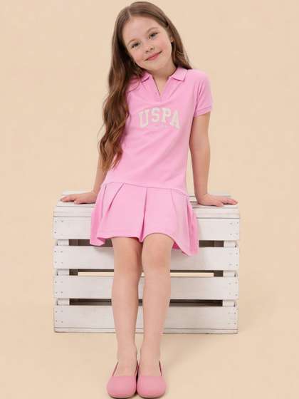 U.S. Polo Assn. Kids
                    Print T-shirt Dress