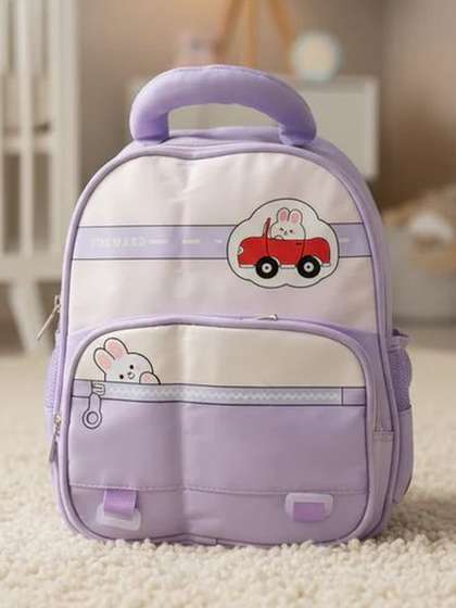 ZUZUVI Kids-Unisex
                    Colourblocked Backpack