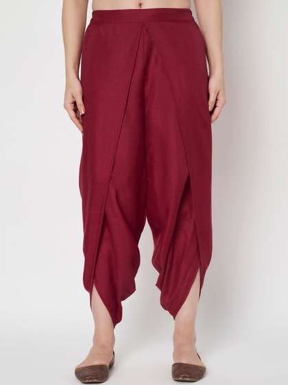 9rasa Cotton
                        Straight Fit Dhotis