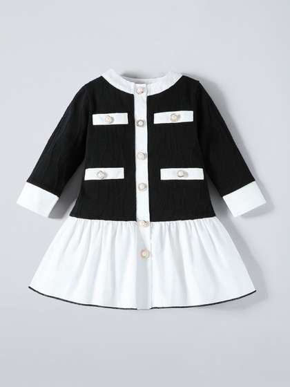Hopscotch Girls Chiffon
                    Fit & Flare Dress