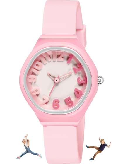 mivaan Unisex Kids Dial
                    & Straps Watch