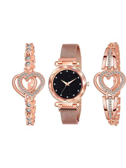 mivaan Girls Dial &
                    Straps Watch M-Com-Mag.G.12.-52 53-Brac&
