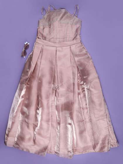 V-Mart Girls
                      Embellished Shoulder Straps Maxi Dress