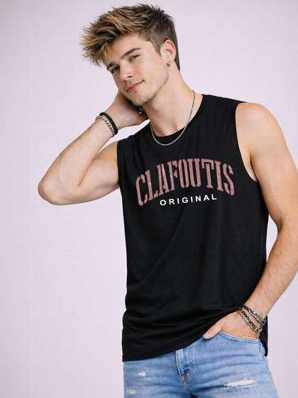 Mast & Harbour
                        Printed Round Neck Cotton Sleeveless Innerwear
                        Vests