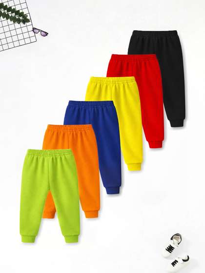 YK X Trampoline Pack of
                    6 Regular Fit Track Pants