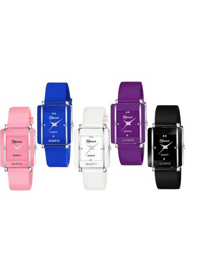 mivaan Girls Dial &
                    Straps Watch