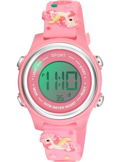 mivaan Unisex Kids
                      Dial & Straps Watch E-Unicorn Pink Kids_&
