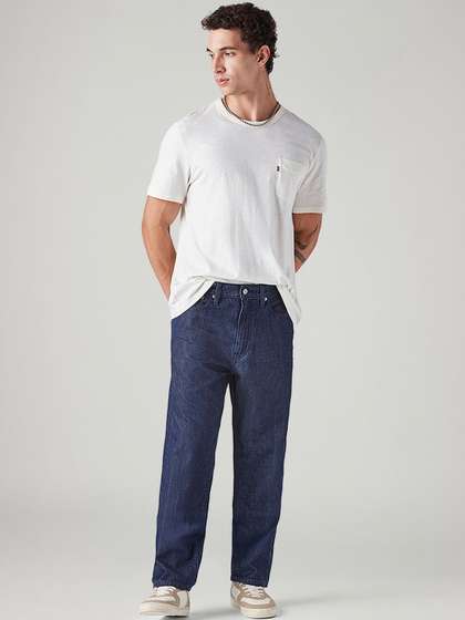 Levis Men Relaxed Fit Mid-Rise Jeans