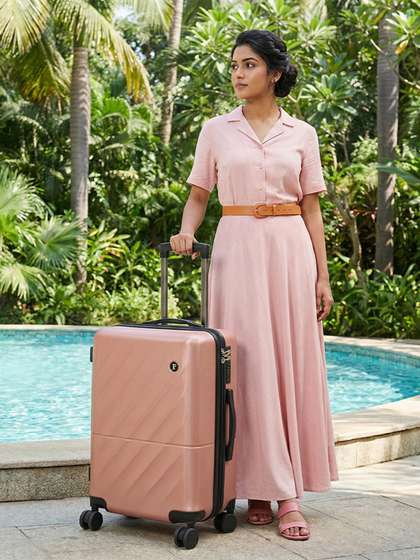 LOUIS POLO
                          SoftSquare Textured Hard-sided Medium Trolley
                          Suitcase - Volume 83.9L