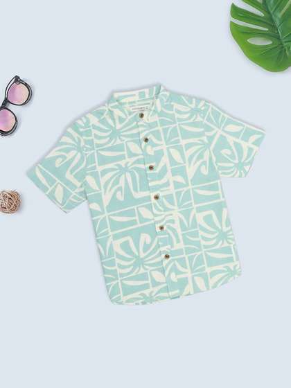 Pantaloons Junior Boys
                      Printed Casual Shirt