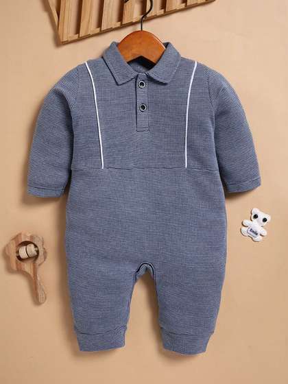 BABY GO Boys Cotton
                    Rompers