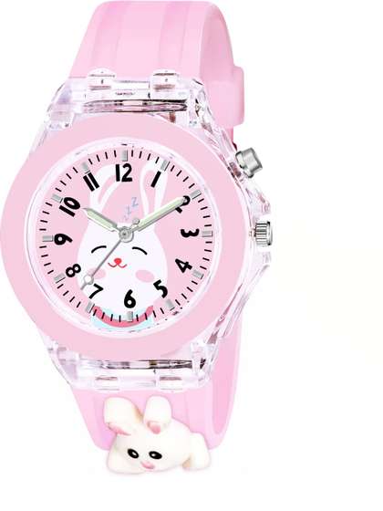 Brostin Girls Dial
                      & Straps Chronograph Watches Pink Bunny
                      Light-Up Watch