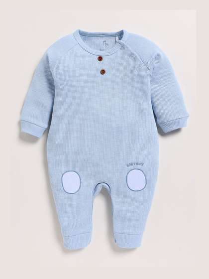 BABY GO Boys Cotton
                    Rompers