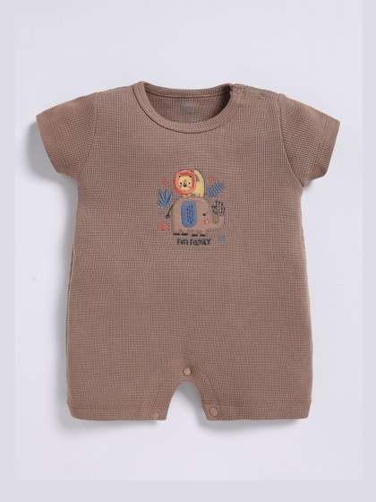 BABY GO Boys Cotton
                    Rompers