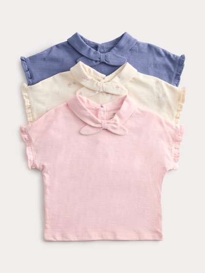 Marks & Spencer
                        3 Pack Pure Cotton Neck Tie Tops