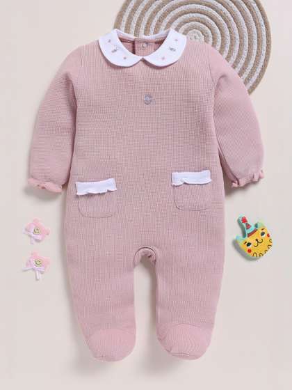 BABY GO Girls Cotton
                    Sleepsuit