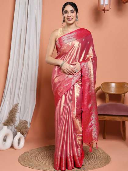 Meena Bazaar
                          Tissue Saree